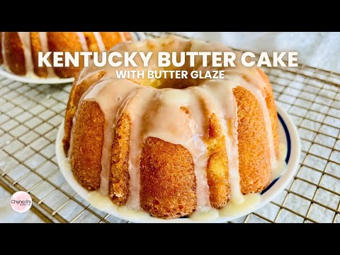 Kentucky Butter Pound Cake Recipe | A Classic Southern Dessert | Moist & Buttery Homemade Cake