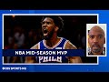 Rip Hamilton's First-Half Awards: Joel Embiid wins MVP, LaMelo Ball takes ROY | CBS Sports HQ