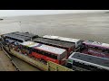 Bangladesh Biggest Ferry Ghat Paturia || Ferry Services Bangladesh || Ferry Ghat Moving