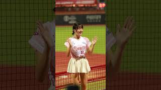 【台湾チア】20240419　劉基鴻應援　#台湾チア#口水#小龍女#味全龍 #cheerleader