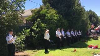 Nick Galvez funeral - American Legion Ed Stewart Post 803 Honor Guard