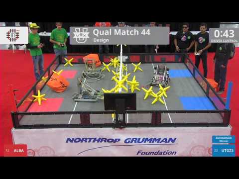 2017 VEXU Design Q44 - ALBA vs UTGZ3 - 6 to 33