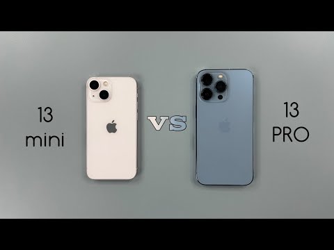 iPhone 13 mini Vs iPhone 13 Pro Speed Test & Camera Comparison