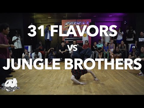 31 FLAVORS vs JUNGLE BROTHERS | ETHER VOL. 4 - TOP 8 | TRiBAL GROUNDS FESTIVAL | #SXSTV