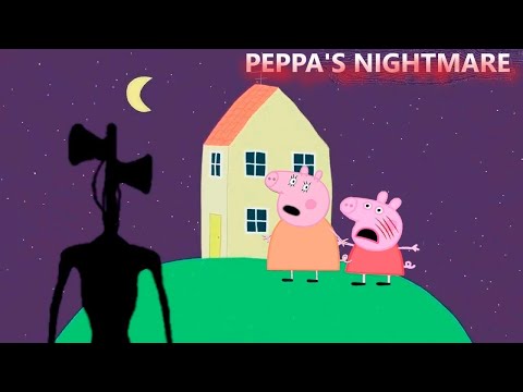 Siren Head has Moved into Peppa's house - Siren Head Horror Story.