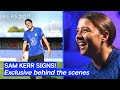 Exclusive Behind The Scenes Access To Sam Kerr's Contract Signing! | Kerr2024