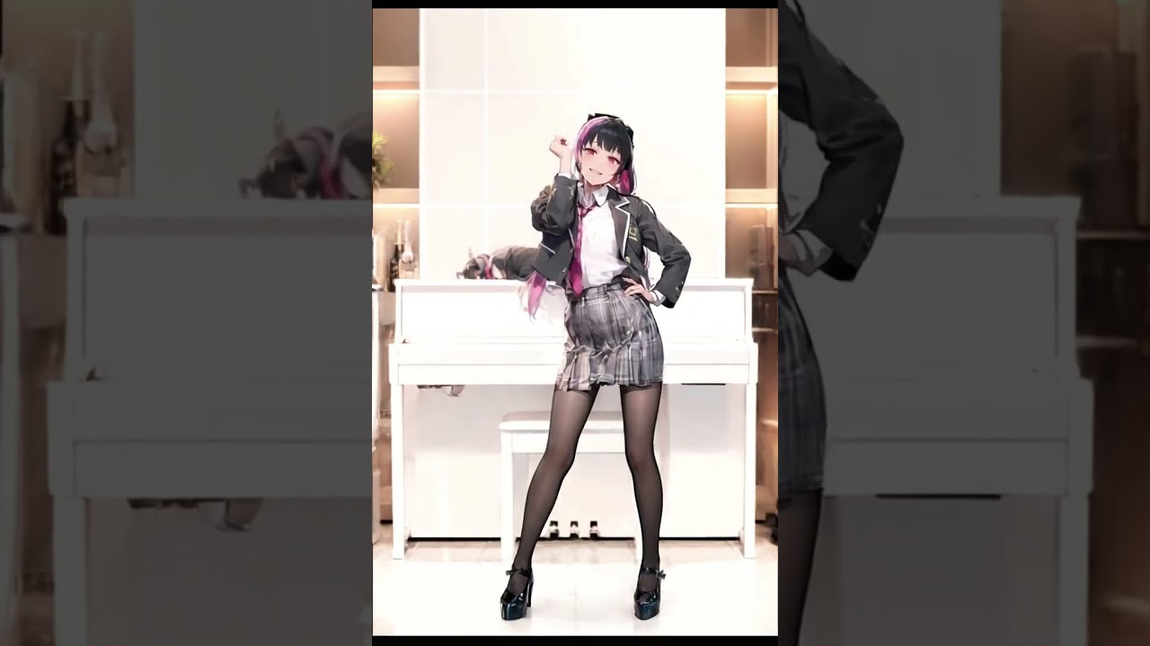 [AI Anime] Bunny dance #anime #ai #stablediffusion