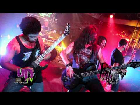 ERODING THE PAST Live at Backstage Lounge 6-29-2012 Gainesville by Wolfman for UDTV