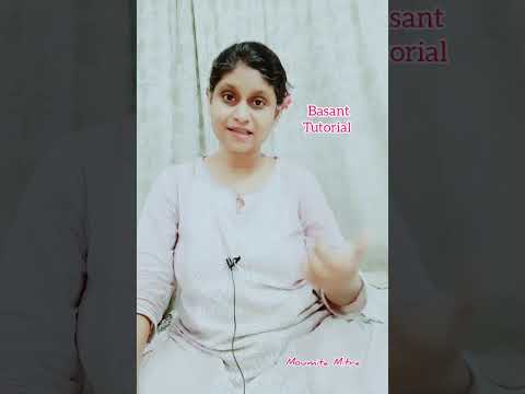 Raag Basant | Tutorial | Tintal | Notation | Moumita Mitra