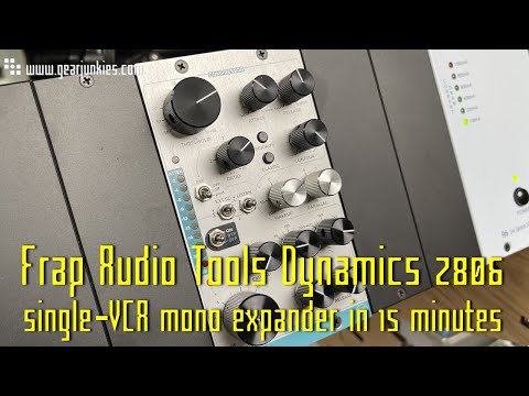 Frap Audio Tools Dynamics 2806 single-VCA mono expander in 15 minutes