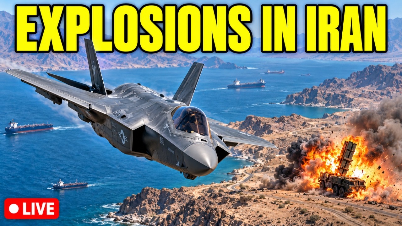 LIVE: EXPLOSIONS Rock Iran Near Strait Of Hormuz