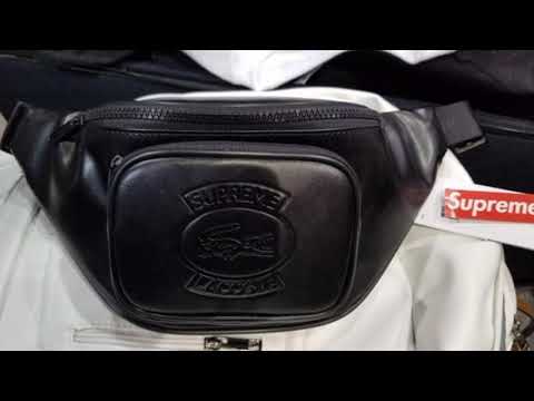 Supreme x Lacoste waist bag Aliexpress