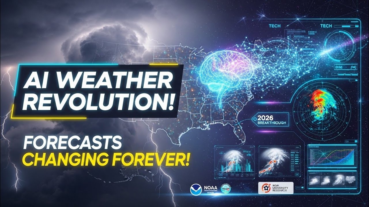 How AI is Revolutionizing US Weather Forecasting – NOAA & University Breakthroughs