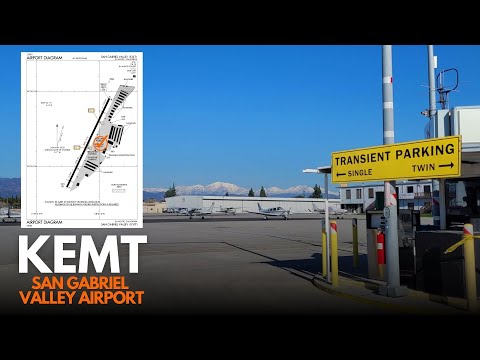 San Gabriel Valley Airport (KEMT) | WHERE’S TRANSIENT PARKING | El Monte, California