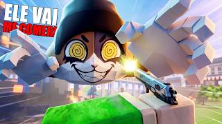 FUJA do GIGANTE no Roblox em Realidade Virtual (VR)