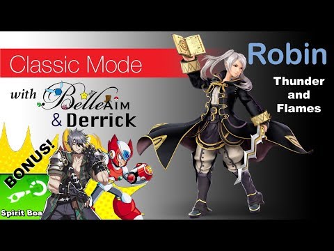 Super Smash Ultimate Classic Co-op with BelleAim and Derrick: Robin
