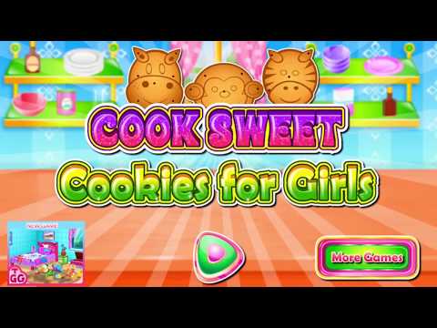 Cook Sweet Cookies for Girls Video