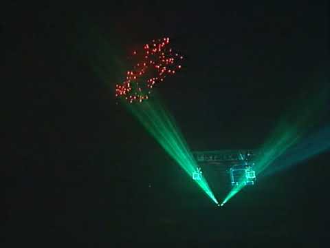 Leysin Rock Festival 1987 - Laser Show et Feu d'Artifice
