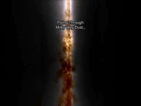 Flying Through Milky Way Dust Simulation