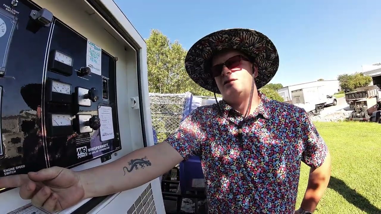 How to turn on the generator