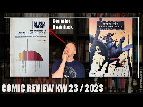 Comic Review KW 23/2023: MIND MGMT 1, Auf der Suche nach dem Vogel der Zeit Gesamtausgabe 2