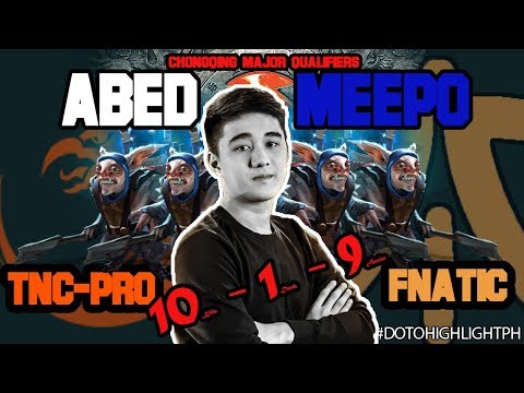 *ABED MEEPO* MUST WATCH*  Fnatic vs TNC (Chongqing Major)