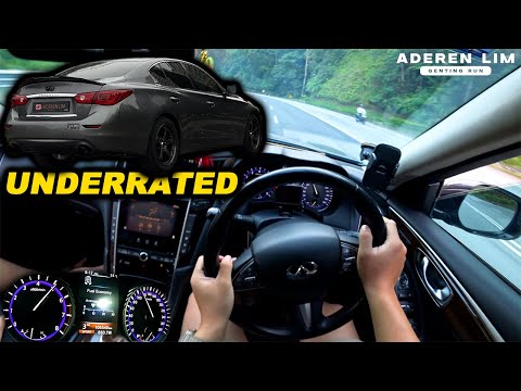 Part 2/2 | Infiniti Q50 2.0T GT | Malaysia #POV [Genting Run] [CC Subtitle]