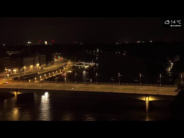 ブレーメン ヴィルヘルム＝カイゼン橋 ヴェーザー川