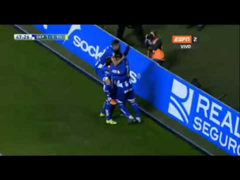 Deportivo Coruña vs Villarreal 1-2 All Goals & highlights 2016