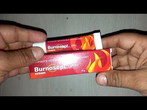 Burnosept cream 10g, packaging size: 10gm