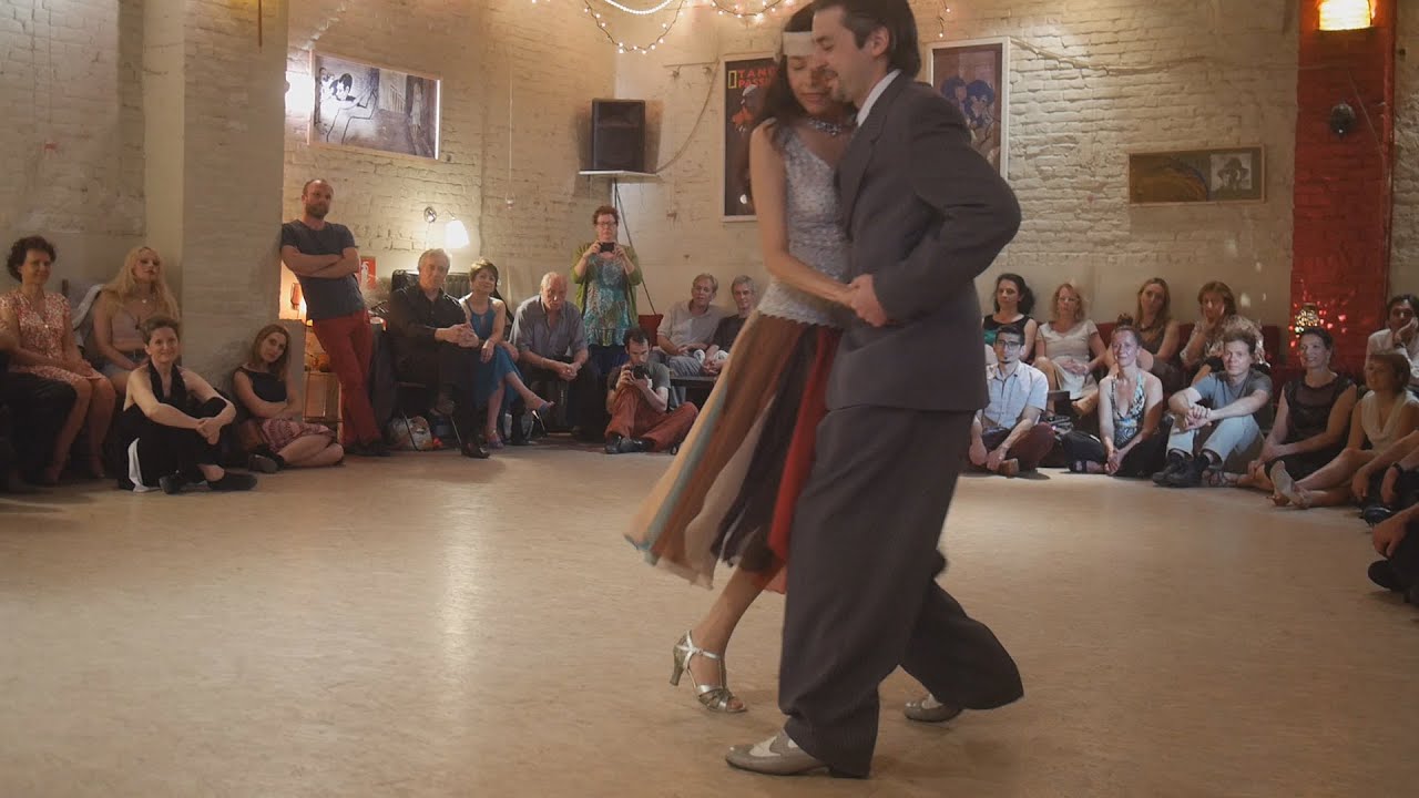 Tango canyengue; Roxina Villegas y Adrian Griffero, 14/06/2015, La Tangueria