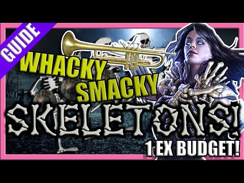 [3.12 UPDATED] Whacky Smacky Skeletons - A Bone-Savvy Skelemancer ~ Comprehensive Build Guide!