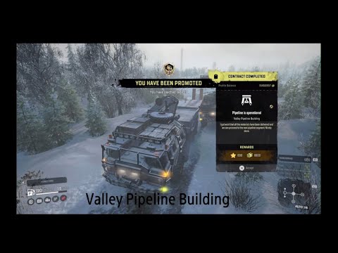 Snow⭐️Runner - Alaska, USA - Valley Pipeline Building, Black Bird Contract.