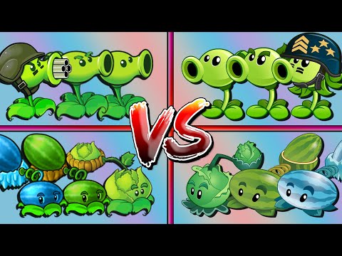 Random Team Plants PvZ 1 Vs PvZ 2 - Who Will Win?