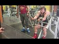 100LBS x 8REPS - PREACHER CURL
