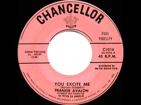 1958 HITS ARCHIVE: You Excite Me - Frankie Avalon