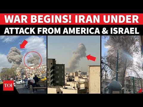 IRAN UNDER ATTACK: Explosions Rock Tehran As Israel & US Launch Aerial Strikes On Islamic Republic