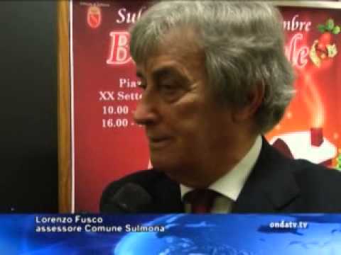 ONDA TG 21.12.2012 - CARTELLONE NATALIZIO SULMONA