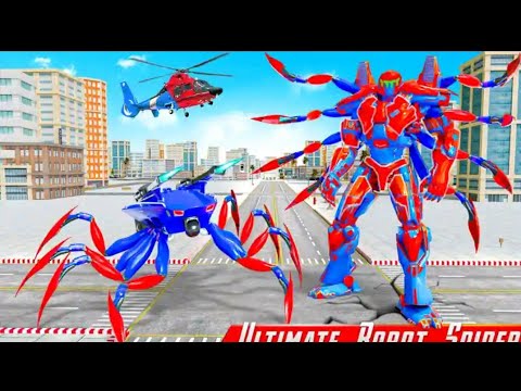 Spider Robot Transforming Game