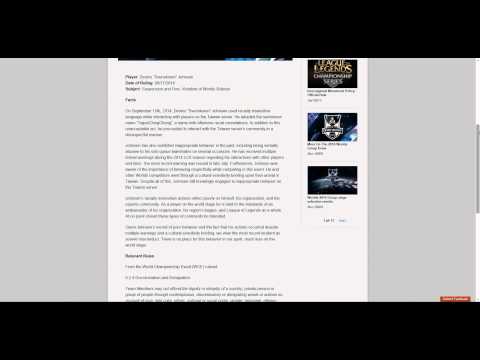 SK Gaming Svenskeren FINED + SUSPENDED | LeagueNews