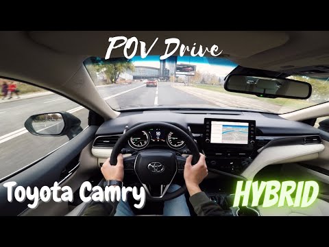 2022 Toyota Camry Hybrid e-CVT [218HP] - POV Drive | Cars by Vik