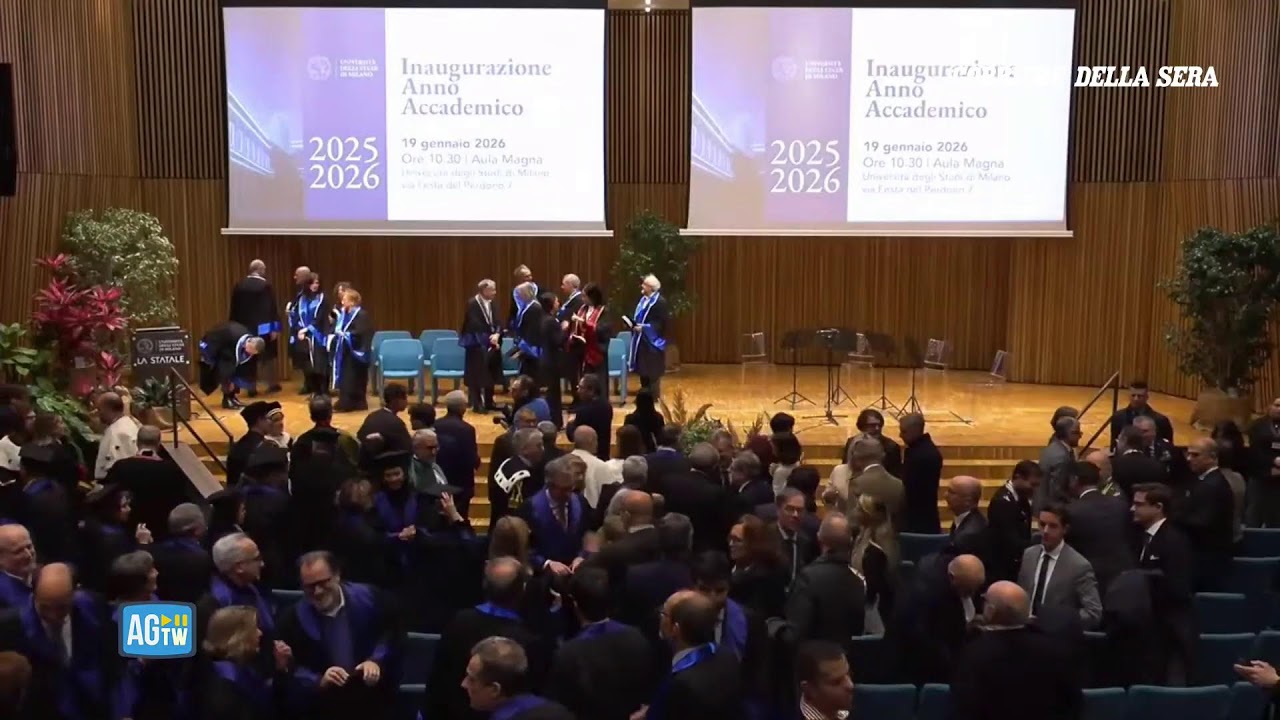 Milano, inaugurazione anno accademico alla Statale