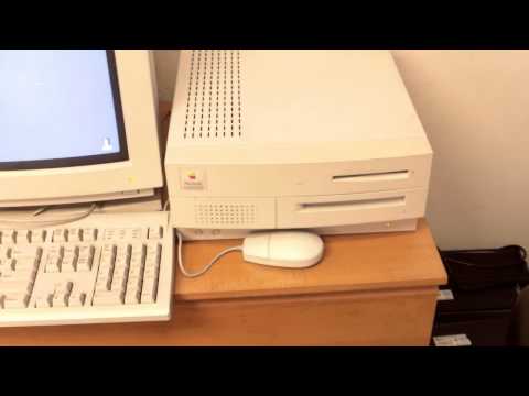 Vintage Apple Centris 650 Desktop Computer for Sale on Ebay. Powers up and Still Working