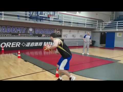 Coach Filip Marjanovic: Pass, Catch and Shoot drill, Basketball Academy Vizura