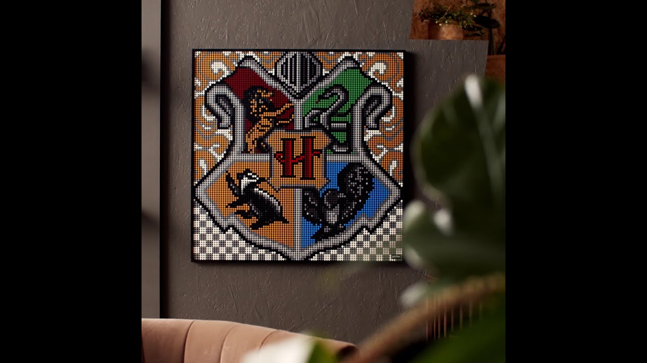 LEGO ART - Harry Potter Erby bradavických kolejí