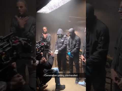 #CGM Horrid1 ft. Savo new Music Video Recording🥶👹🥷#shorts #fyp #drill #ukdrill