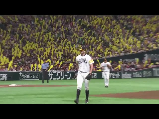 【7回表】ヤフオク無敗の男!! ホークス・バンデンハークが圧巻の投球!! 2017/8/22 H-L