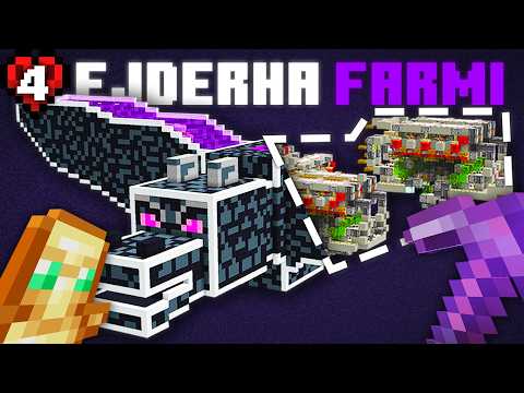 I Made a Dragon Farm in Minecraft | Hardcore 4