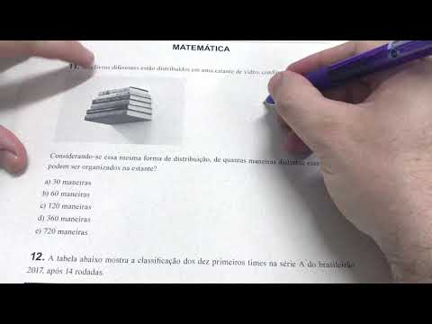 Concurso Administrador Ifes 2017 - Questão 11 - Análise Combinatória