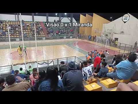 Visão Futsal x Miranda - MS - Liga Sul-mato-grossense 2021
